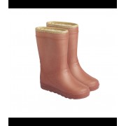 Termočižmy zateplené ovčím rúnom EN*FANT METALLIC ROSE GLITTER