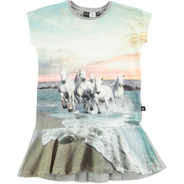 Caeley White Horses šaty | MOLO