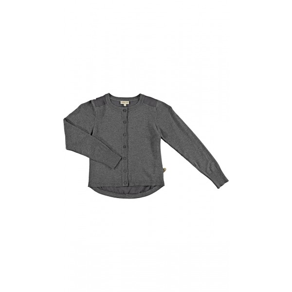 Elbe Jr sveter &scaron;ed&yacute; | POMPdeLUX