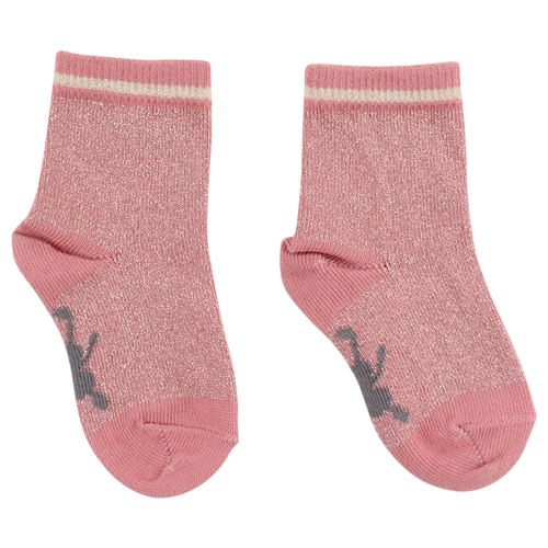 Grace ružov&eacute; trblietav&eacute; ponožky