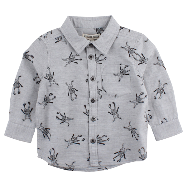 Gary siv&aacute; ko&scaron;eľa s Mr. Ragsami