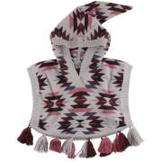 Hella indi&aacute;nske pončo s kapucou SMALL RAGS