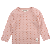 Ella ružov&eacute; elastick&eacute; tričko s trblietavou vzorkou | Small Rags