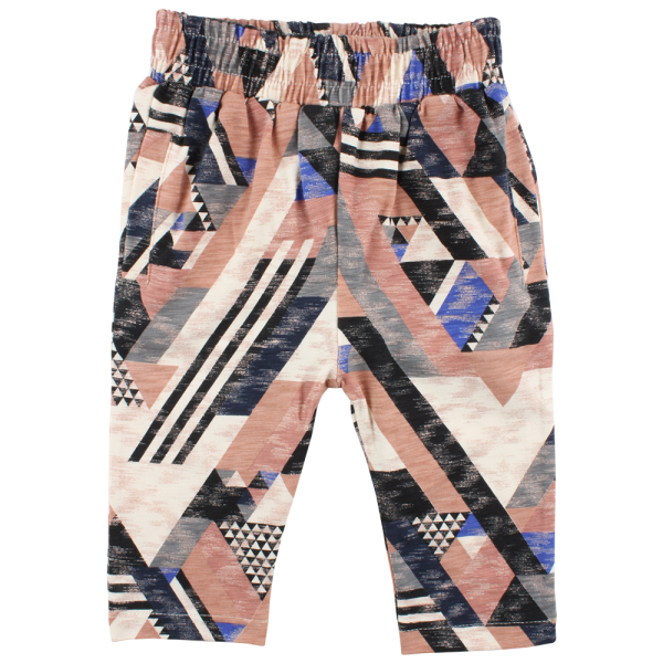 Ella vzorovan&eacute; elastick&eacute; nohavice s vreckami | Small Rags