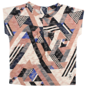 Ella vzorovan&eacute; elastick&eacute; tričko  | Small Rags